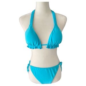 Sanctuary Halter 2 piece Swimsuit Blue
Curaçao Sz Midium